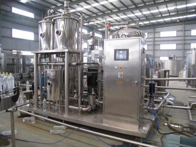 China High Pressure Carbonated Beverage Mixer Machine 1000 - 6000 L/hr for sale