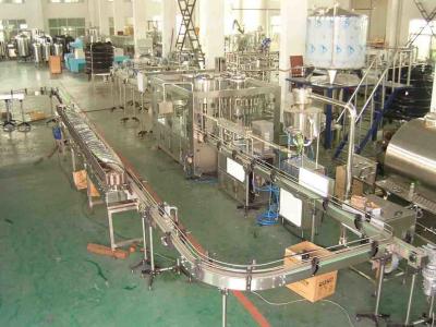 China 5KW 2000KG Juice Production Line / Beverage Bottling Equipment For Food Industry for sale