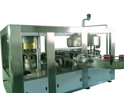 China SS304 Aluminum Can / Beer Can Filling Machine For Carbonated Cola , Soft Drink for sale