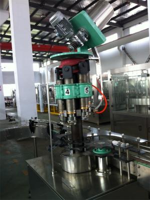 China 3 in 1 Sprankelende Drank/Drank volledig Automatische Machine 3000bph van het Glasflessenvullen Te koop