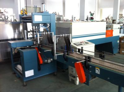 China Fully Automatic Bottle Shrink Packing Machine For Plastic Bottle / Glass Bottle for sale