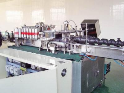 China PLC Control Bottle Packing Machine , Hot Melting Glue OPP Labeling Machine for sale