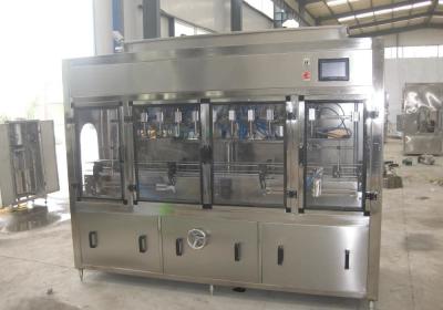 China Linear Type Edible Oil Filling Machine With Filler And Capper 2000 Bottles Per Hour for sale