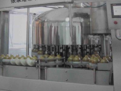 China Glass Bottle Liquid Alcohol Filling Machine For Whisky Sparkling / Beer for sale