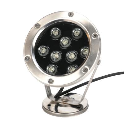 China Underwater DC 12V IP68 Waterproof ABS Underwater Pool Lights LED Landscape Light LED Pool Light Outdoor for sale