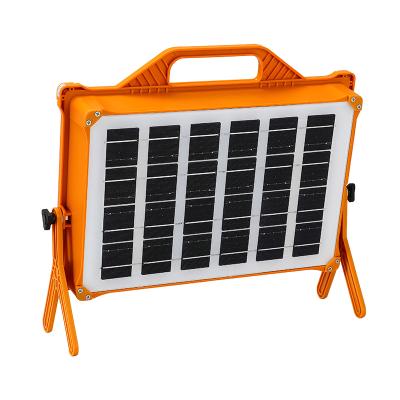 China Ip65 Outdoor Floodlight Industrial Outdoor Reflector Waterproof Portable Solar Powered Flood Light for sale