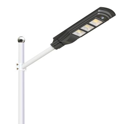 China ROAD 2021 good quality 800lm lumen abs 100w integrated solar led street light for sale