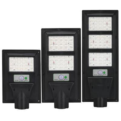 China ROAD Customization 8000ah 120w Wholesale ABS Solar Integrated Led Street Light for sale