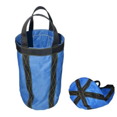 China Blue Oxford Bucket Shape Scaffold Coupler Lifting Bag SWL 50kgs for Scaffolding Tools Fitting Transportation for sale