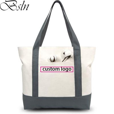 China Boslun Handle Shopping Bags Packaging Bag Soft Plastic Die Cut Hard Cotton With Logo Mini Canvas Gift for sale