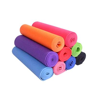 China Comfortable Gym Exercise Equipment Gymnastics Printing Eco Friendly Logo PVC Yoga Mat Custom Made for sale