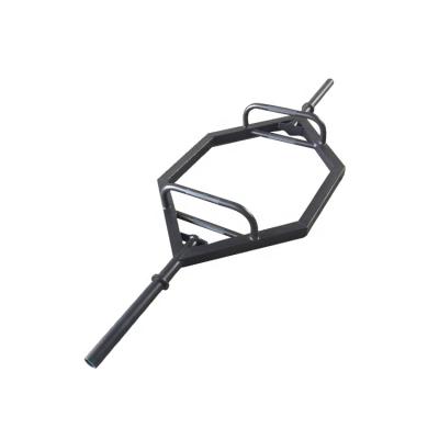 China Universal Powerlifting Shrug Bar Trap OKPRO Weightlifting Hex Trap Bar for sale