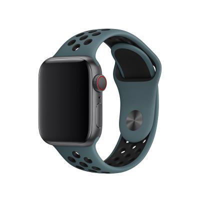 China Realease Quick Replcement Watch Band Suitable for Apple Watch High Quality Silicone Sports Waterproof Watch Band for sale