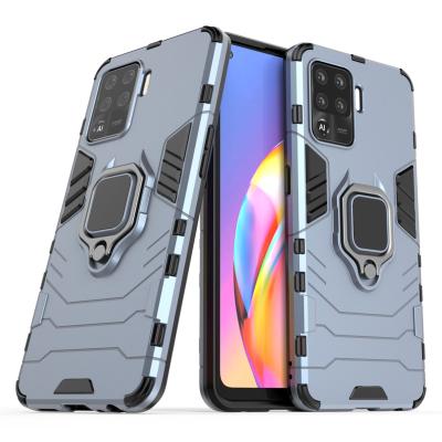 China Anti-fall Ring Holder Shockproof Phone Case for OPPO A94 A93 A92S A55 A53 A52 A39 A9 A8 for sale