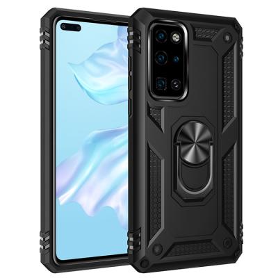 China 2022 Heavy Duty Shockproof Luxury Cell Phone Case Mobile Phone Tpu PC Kickstand Phone Case For Huawei P40 pro P40 P30 P20 Lite E for sale