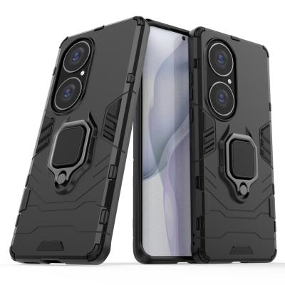 China Shockproof Back Cover Armor Ring Back Cover Phone Case Bulk Anti-fall Anti-scratch Phone Case For Huawei P50 P40 pro plus P30 Lite P20 for sale