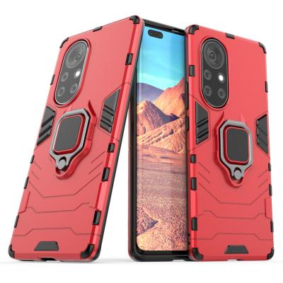 China Anti-fall mobile accessories back cover for Huawei nova 8 7 pro se 6 5T 4 3 kickstand cellphone case for sale