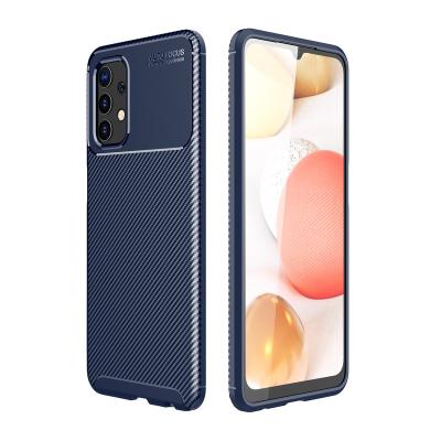 China Shockproof Carbon Fiber Phone Case For Samsung A82 5g Slim Phone Case Cover For Samsung Galaxy A72 A52 A42 A32 A22 A12 A02 4g for sale