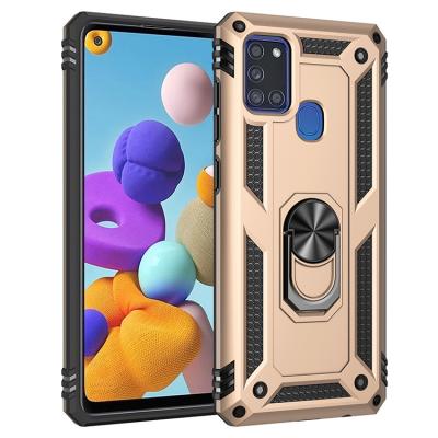 China Fashion Sublimation PC Phone Cover Kickstand 3d Anti-drop Shockproof Phone Case For Samsung A72 A52 A42 A32 A21s A12 A02s for sale