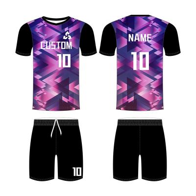 China Sets Accept Customize Soccer Jersey Kit Factory Sublimation Print Premium Quality Teamwear for sale