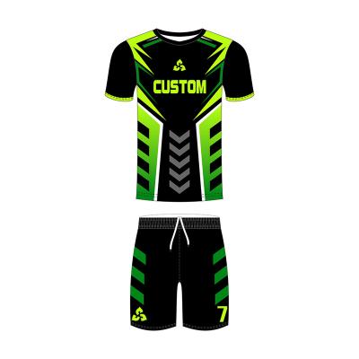 China Sets Team Best Soccer Uniforms Custom Made Football Tank Top Sports Wear Kit Design With Players Name Match Numbers for sale