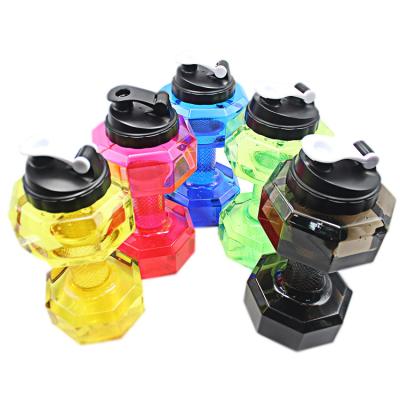 China Good Price Stocked New Design Sports Water Bottles Plastic Sports Set Clear Plastic Bottled Water Bottles for sale