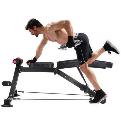 China New Arrival Indoor Home Weight Bench Workout Bench Foldable Adjustable Foldable Gym Equipment Foldable Sit Bench for sale