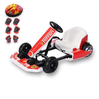 China Ride On Toy Kids Play Foldable Electric Kart For Kids Karting Electric Car Racing Kids Ride On for sale