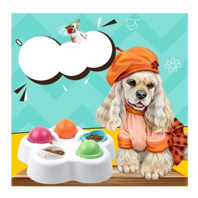 China IQ Stocked Pet Toy Smart Dog Intelligent Puzzle Toys For Beginner Puppy Training Treat Dispenser Interactive Dog Toys for sale