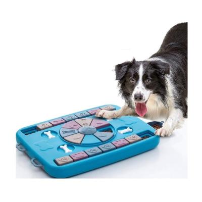 China Viable Dog Food Puzzle Feeder Toys for IQ Training and Mental Enrichment Interactive Dog Toys for sale