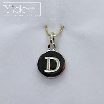 China New Trendy Fashion Personalized Letters A-z Pendant Necklace Charms Jewelry For Gifts for sale