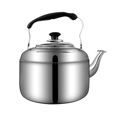 China High quality viable low price stainless steel teapot household water heating kettle with handle for sale