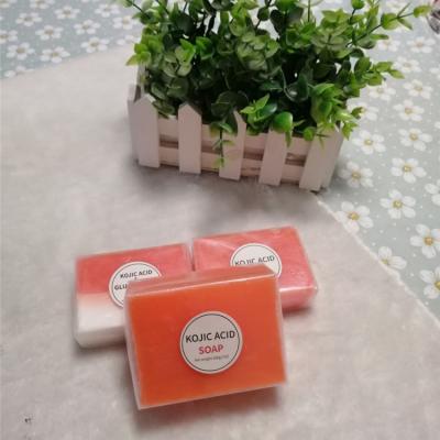 China 200g Basic Cleansing Whitening Face Soap Skin Lightening and Beauty Handmade Kojic Acid Soap Skin Hands Body Soap for sale