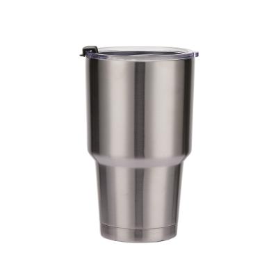 China Hot Sale 18/8 Stainless Steel Double Wall Custom Logo 30oz Portable Vacuum Viable With Lid Travel Mug Coffee Tumbler for sale