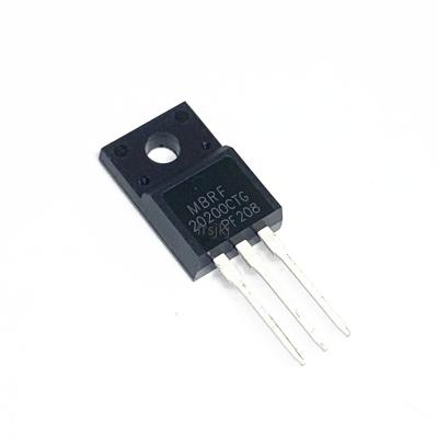 China Standards new original MBRF20200CTG straight into TO-220F 200V 20A A full line of Schottky diode in stock for sale