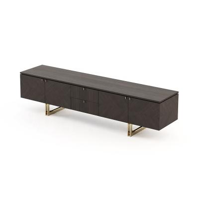 China Fashion and Contemporary Style Living Room Metal Stand Removable TV Cabinet for sale