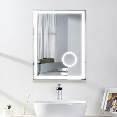 China Android Smart Mirror Lighted Led Touch Screen Smart Mirror Waterproof Fog Light For Bathroom for sale