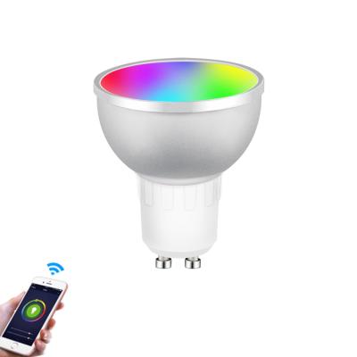 China Residential wholesale smart tuya controlled wifi home use tuya controlled smart ceiling gu10 spot led spot light modern for sale