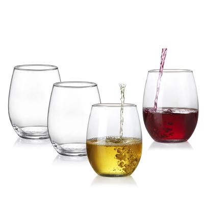 China Less Bubble Glassware 2021 Custom New Products Tumbler Red Wine Drinking Glass Crystal Cup Glassware With Low MOQ for sale