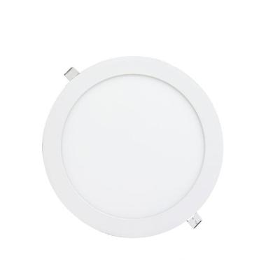 China Modern Isolated Driver 3 6 9 12 15 18 24 Watt Round Led Panel Light for sale