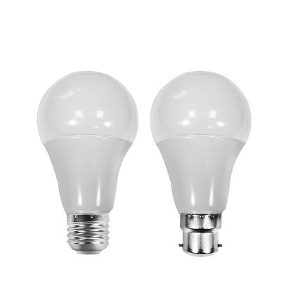 China Residential Foshan Aluminum+plastic 120lm/w led bulb light CRI80 3W 5W 7W 9W 12W 15W 18W 22W 24W E27 B22 LED pf0.95 bulb light for sale