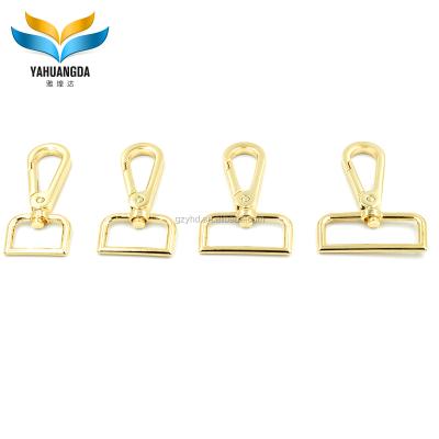 China Fancy Fashion Hanging Plating Metal Zinc Alloy Snap Lanyard Hook For Handbag With Factory Price for sale