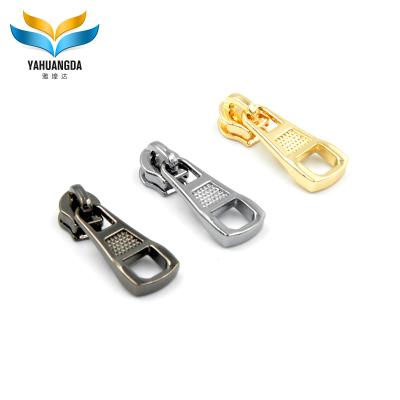 China China Manufacturer Metal Zinc Alloy Nickel Free Zipper Slider Pullers For Handbag for sale