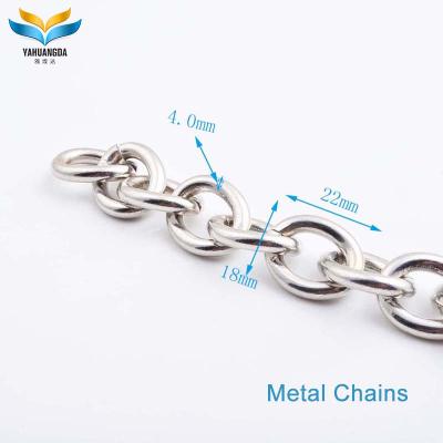 China China Wholesale Nickel Metal Chain Manufacture Cheap Bag Accessories Metal Chain for sale