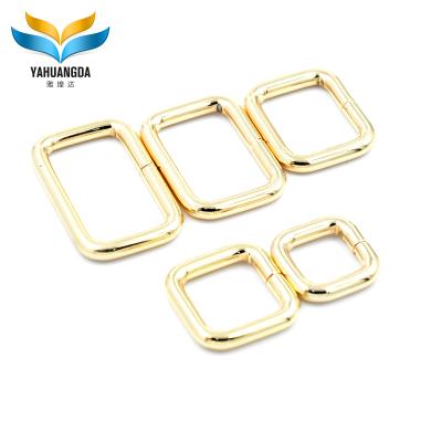 China Customized fashion factory available sale metal iron ring handbag iron frame electroplate TF48 for sale