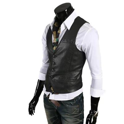 China Plus Size Waterproof Men's Vests and Vests, Basic Casual Fashion Good Match Men's Tight Vests and Vests Slim Fit for sale