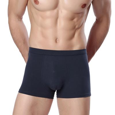 China Antibacterial Mens Cotton Odale Cotton Mens Underwear Comfortable Mid Waist Boxer for sale