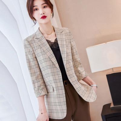 China New OEM high quality QUICK DRY women's suits high quality full-sleeve plus size slim blazer slim pants suit for sale