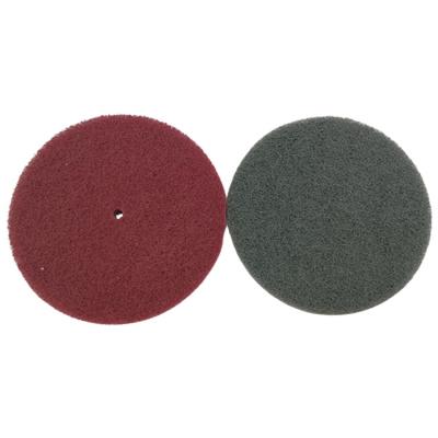 China cleaning scouring pad sheet form triangle scotched abrasive polishing scouring pad for sale