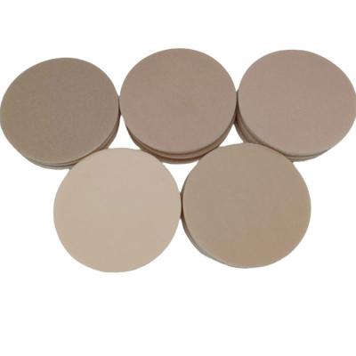 China White Aluminum oxide wet and dry 4 inch 5in sponge sand paper sanding pad for phone for sale